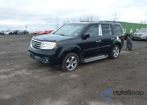 2012 Honda Pilot Ex-L from USA, damaged, VIN 5FNYF4H58CB082218
